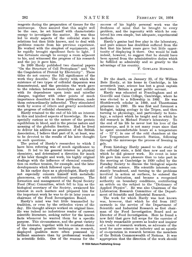 © 1934 Nature Publishing Group | PDF
