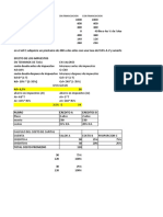 Evaluacion de Proyecto Excel