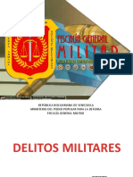 DELITOS MILITARES Lista