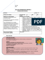 GUIA 4 LENGUAJE Ficha 1 de Comprensión Lectora 3°