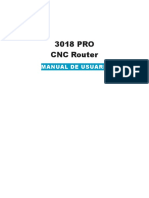 CNC Router 3018PRO User Manual Español