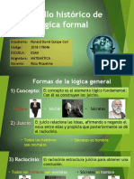 Desarrollo Histórico de La Lógica Formal