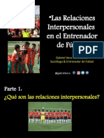Gabriel Vera - Las Relaciones Interpersonales en el Entrenador de Fútbol