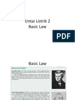 Untai Listrik 3 Basic Law