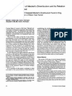 The Natural History of Meckel's Diverticulum and Its Relation To Incidental Removal