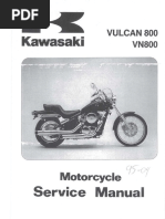 Manual de Servico Kawasaki VN 800 Vulcan 1996 2004 | PDF