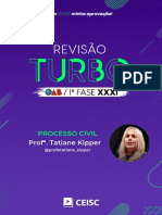 RT31 - Processo Civil - Prof . Tatiane Kipper