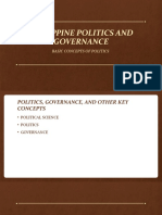 Philippine Politics and Governance: Basic Concepts of Politics