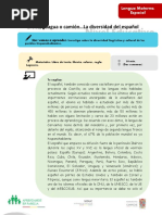 Español 2do Grado - Ficha 3