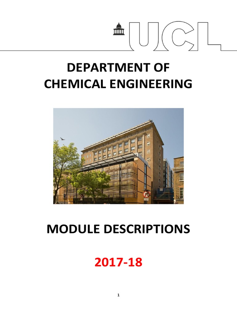 UCL CHEMICAL ENGINEERING ENTRY REQUIREMENTS MENG intelligence overview