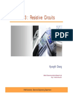 CH 03 Rii Ci I Ch. 03: Resistive Circuits: Kyunghi Chang