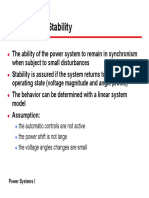 Steady State Stability PDF