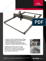 1000 - 10000 Modular Gantry Mill Kit: Linear Milling