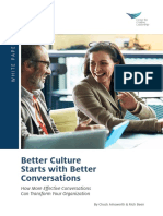 Better Culture Better Conversations White Paper CCL