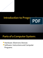 Intro - To - Programming - PPT Filename UTF-8''intro To Programming