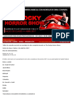 Audición Rocky Horror 2017