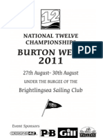 Burton Week Entry Form 2011