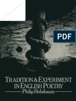 Philip Hobsbaum (Auth.) - Tradition and Experiment in English Poetry (1979, Palgrave Macmillan UK) PDF