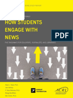 How Students Engage With News: Project Information Literacy