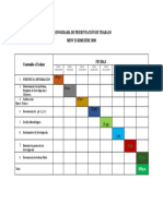 Cronograma de Trabajos