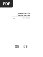 ASA-100 NaI MCA Board Manual