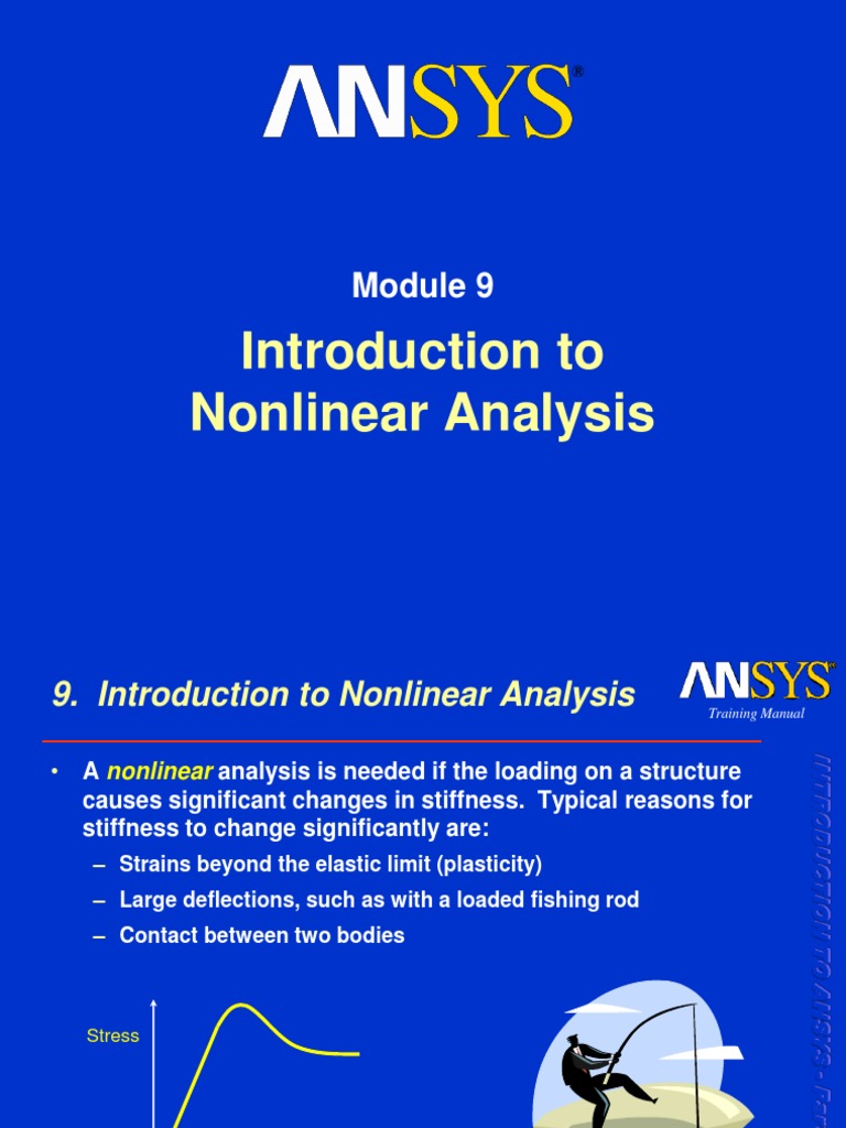 Introduction to Nonlinear Analysis in ANSYS | PDF | Nonlinear System ...