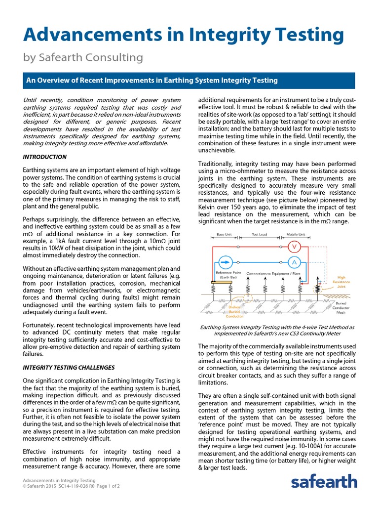 Advancements in Integrity Testing 26 R0 PDF | PDF | Accuracy And ...