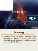 Petrology: Unit Iii