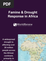 POWERPOINT Famine & Drought Response