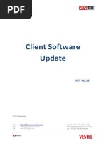 Client Software Update: REV A0.16