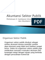 Gambaran Umum Organisasi Sektor Publik