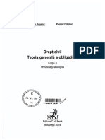 Drept Civil Teoria Generala A Obligatiilor Ed 3 2019 PDF
