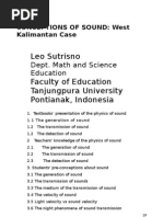 Download Students Teachers And Textbook Conception of the Physics of Sound by Leo Sutrisno SN4776701 doc pdf