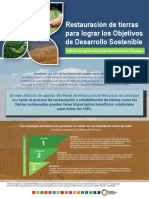 Land Restoration Factsheet Spanish PDF