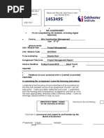 He Coversheet: Attach Your Barcode Label Here or Enter Your Student ID No. Office Use Only