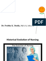 Historical Evolution of Nursing Profession