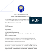 Guidelines-FORMAT FOR DISSERTATiON THESIS 