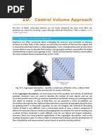 Control Volume Approach