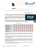 La Balanza Cambiaria Y Su Tendencia en Los Meses de La Crisis