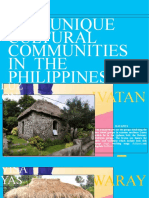 The Unique Cultural Communities in The Philippines