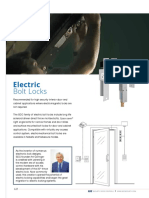 Electric: Bolt Locks