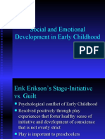 Social and Emotional Development in Early Childhood