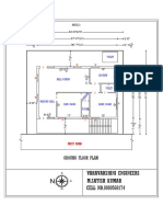 Varavarshini Engineers M.Satish Kumar CELL NO.9989568174: Ground Floor Plan