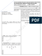 Lista Reações Orgânicas 1 - Agosto 13 08 2020