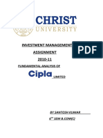 Investment Management: Assignment 2010-11