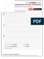 Film Review - Writing Practice 1 PDF