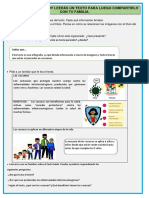 Hoy Leerás Un Texto para Luego Compartirlo Con Tu Familia PDF