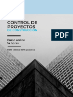 CURSO Control de Proyectos Sept PDF