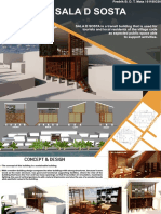 Sala D Sosta: Concept & Design
