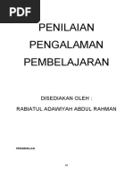 Download PENILAIANPENGALAMANPEMBELAJARANPENILAIANBERASASKANPROJEKDANPENILAIANBERASASKANSEKOLAHbyRabiatulAdawiyahAbdulRahmanSN47768810 doc pdf